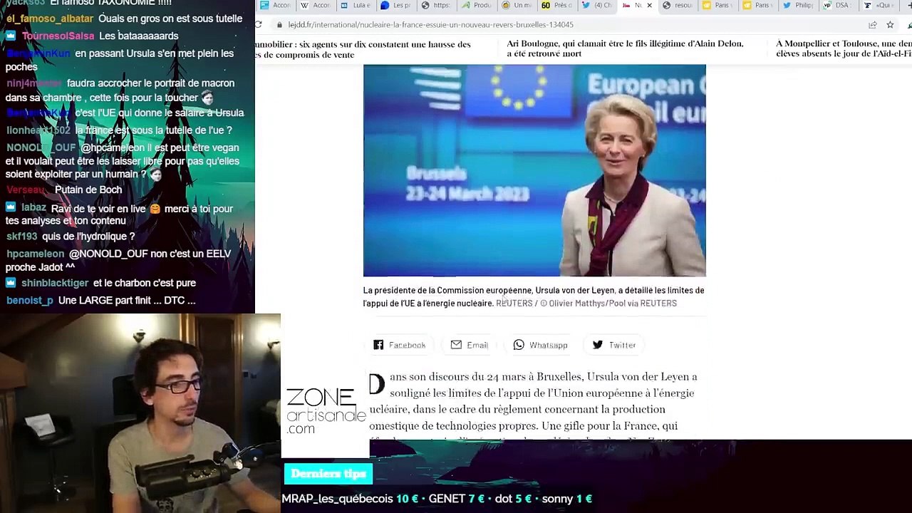 Une perte de 40 milliards pour les Français, le plan de relance européen - Trouble Fait