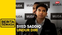 Syed Saddiq kosongkan kerusi Presiden Muda