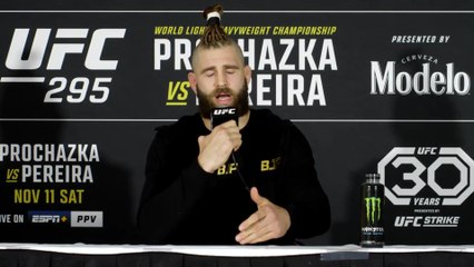 PROCHAZKA ON PEREIRA LIGHT HEAVYWEIGHT CHAMPIONSHIP TITLE FIGHT