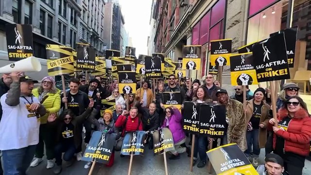 SAG AFTRA y Hollywood llegan a un acuerdo provisional para acabar con la huelga