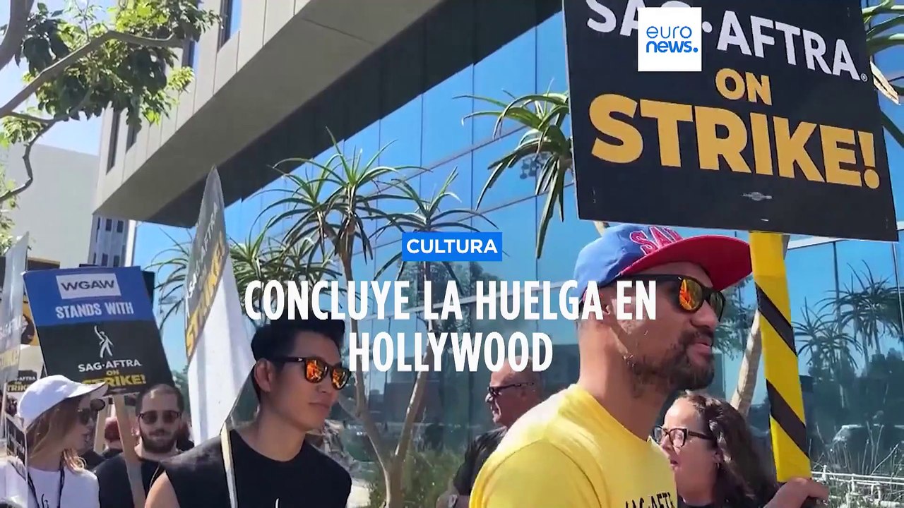 Los actores estadounidenses ponen fin a la huelga y Hollywood reiniciará su actividad