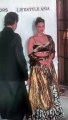 Sunny Leone Arrives In A Sizzling Gold Black Attire At Lifestyle Asia Diwali Party