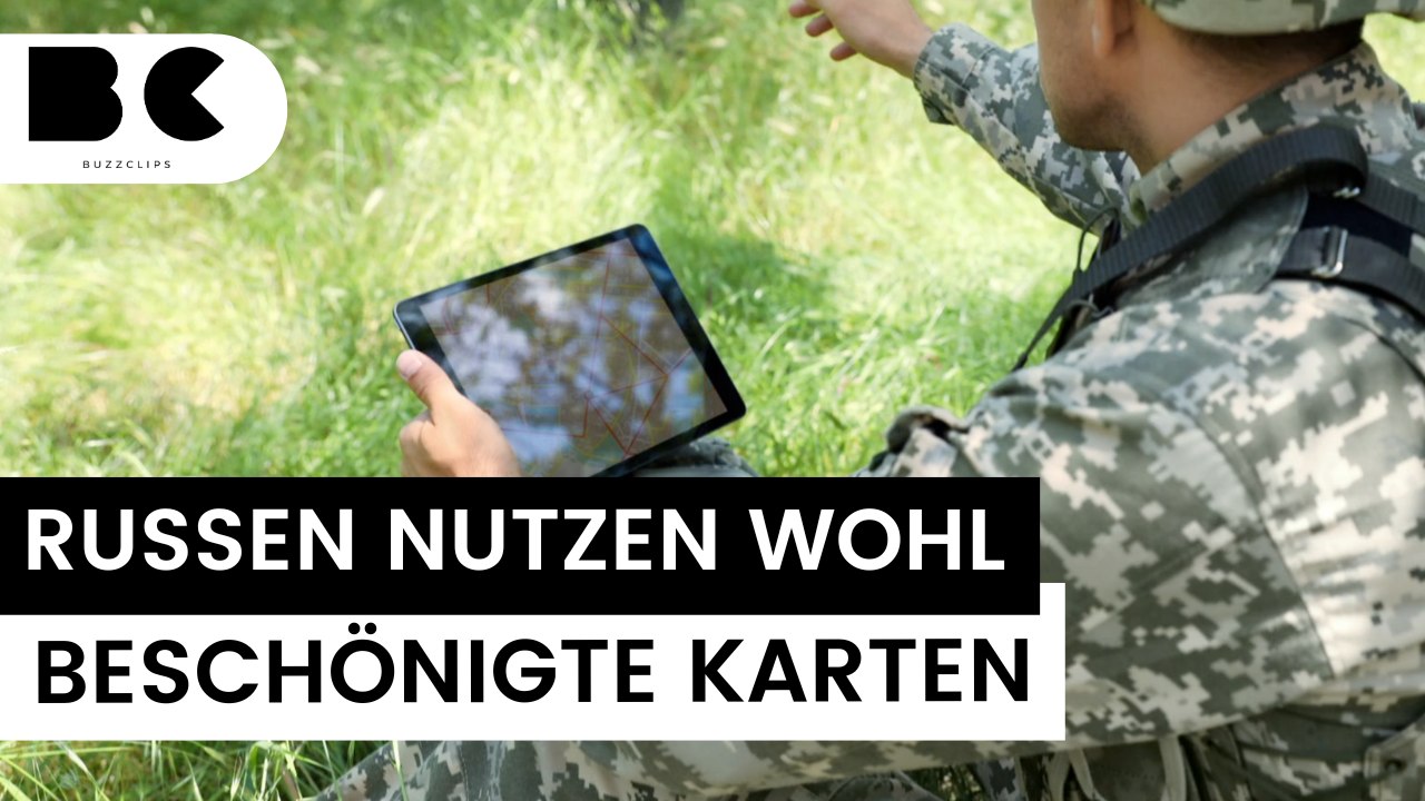 Ukraine: Russen verwenden wohl beschönigte Karten