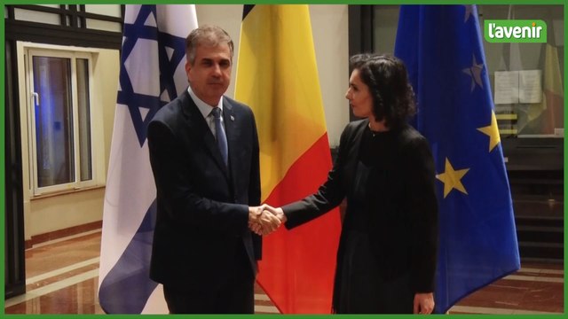 Conflit israélo-palestinien - La ministre Lahbib reçoit son homologue israélien et des membres de familles d'otages
