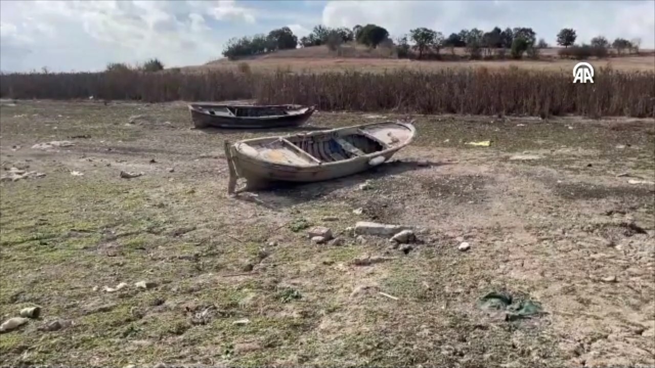 İçme suyu ihtiyacını karşılayan baraj kuraklık alarmı veriyor