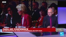 Gaza aid conference: UN, NGOs, Western and Arab officials gathering in Paris