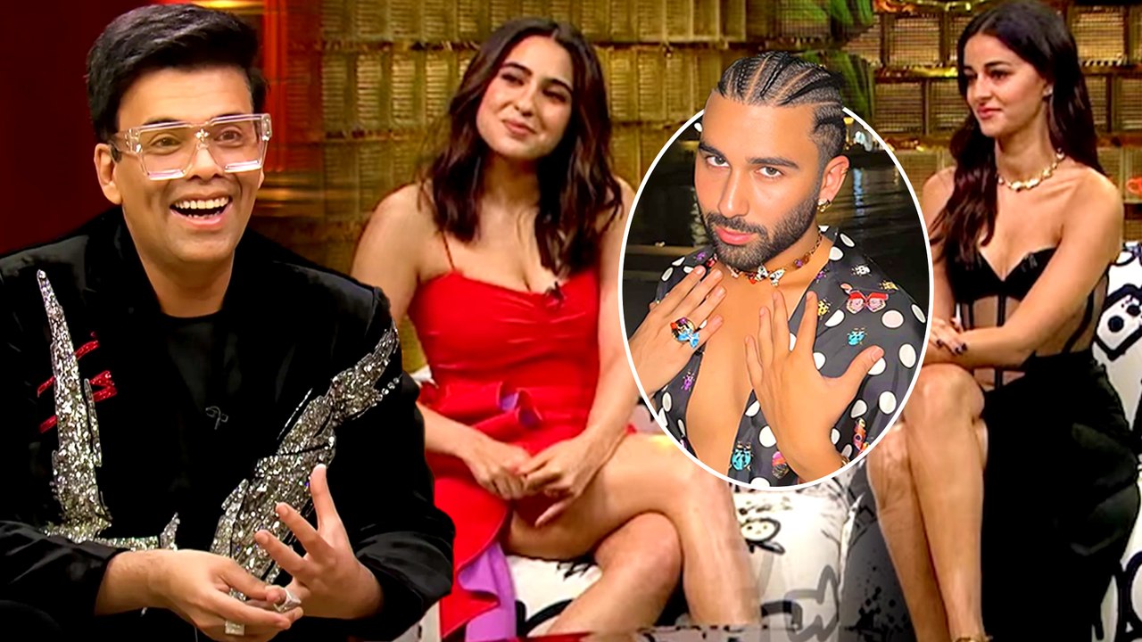 Karan Johar ने Ananya Panday और  Sara Ali Khan...