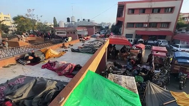 اسرائيل تضيق الخناق على شمال قطاع غزة ونزوح آلاف الفلسطينيين جنوبا