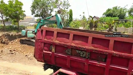Mining loading truck