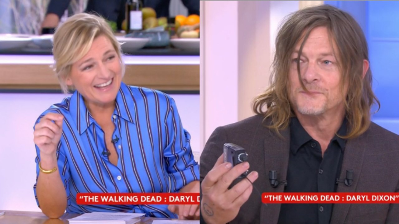 “Vous voulez que je vous rebranche ?” : Anne-Élisabeth Lemoine réagit au souci technique de Norman Reedus dans C à Vous