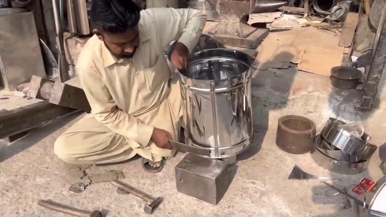 Incredible Complete Process Of Manufacture Stainless Steel Milk Can with Good Quality Material