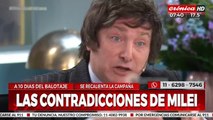 Las contradicciones de Milei de cara a las elecciones: ¿Qué le pasa al candidato?