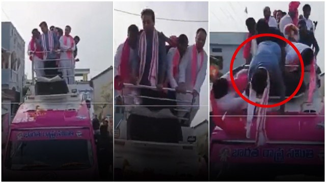 కేటీఆర్ , జీవన్ రెడ్డికు తప్పిన పెను ప్రమాదం ...Telangana Elections 2023 | Telugu OneIndia