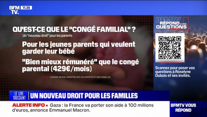 Qu'est-ce que le "congé familial"? BFMTV répond à vos questions