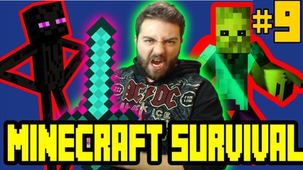 Minecraft Survival Bölüm 9 - Slime Tarlası Yapıyoruz  [ 1.10.2 ] /w Gitaristv /w T.E.O /w Eso