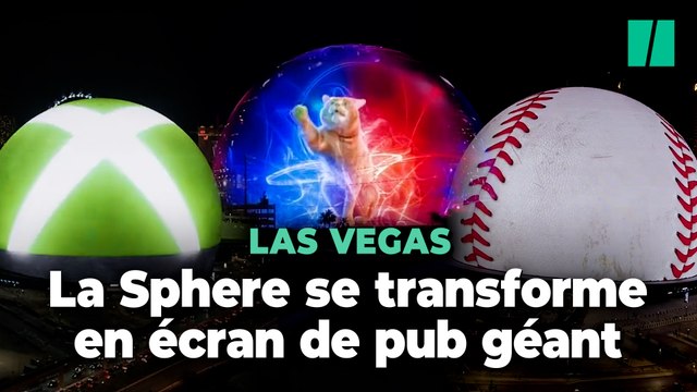 La Sphere de Las Vegas est le plus grand écran publicitaire au monde et ça inspire les marques
