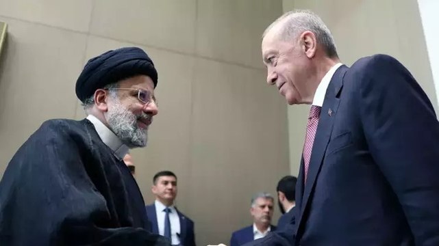 Cumhurbaşkanı Erdoğan, İran Cumhurbaşkanı Reisi ile görüştü