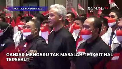 Respons Ganjar Soal Bobby Dukung Prabowo-Gibran di Pilpres 2024
