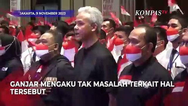Respons Ganjar Soal Bobby Dukung Prabowo-Gibran di Pilpres 2024