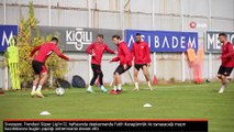 Sivasspor, Karagümrük maçı hazırlıklarını sürdürdü