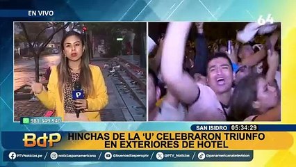 Universitario: Así fueron las celebraciones por el campeón en hotel de San Isidro