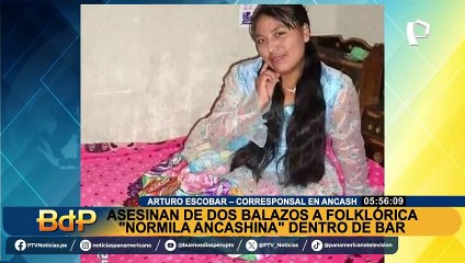 Esclarecen asesinato de cantante folclórica en Huaraz: víctima murió tras intentar evitar gresca