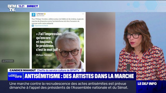 Marche contre l'antisémitisme: quels artistes seront présents?