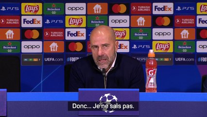 Bosz : “Lens, c’est une équipe extraordinaire”