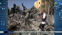 Aún existe gran número de mártires en los escombros de Franja de Gaza