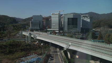 [경기] 성남 판교제2테크노밸리 1~2구역 연결교량 조기 개통 / YTN