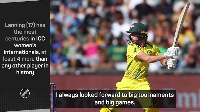 Australia great Lanning announces international retirement