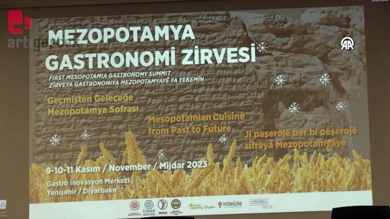 1'inci Mezopotamya Gastronomi Zirvesi Diyarbakır'da başladı