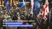 Plusieurs milliers de Géorgiens à Tbilissi en soutien à l'UE après la décision de Bruxelles