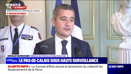 Inondations dans le Pas-de-Calais: "Il est possible que les événements de cette nuit soient plus importants" alerte Gérald Darmanin