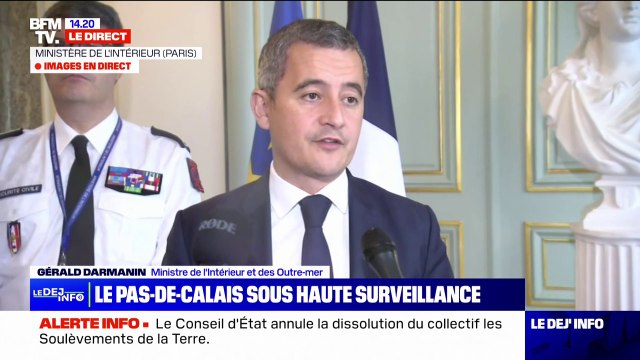 Inondations dans le Pas-de-Calais: Il est possible que les événements de cette nuit soient plus importants alerte Gérald Darmanin