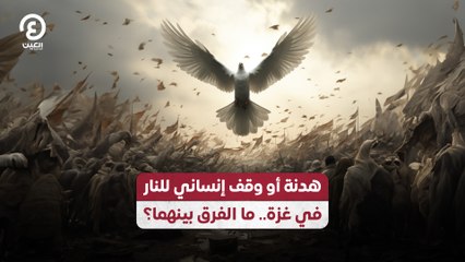 هدنة أو وقف إنساني للنار في غزة.. ما الفرق بينهما؟