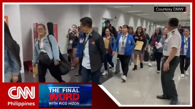 First batch of Filipinos from Gaza to arrive in PH