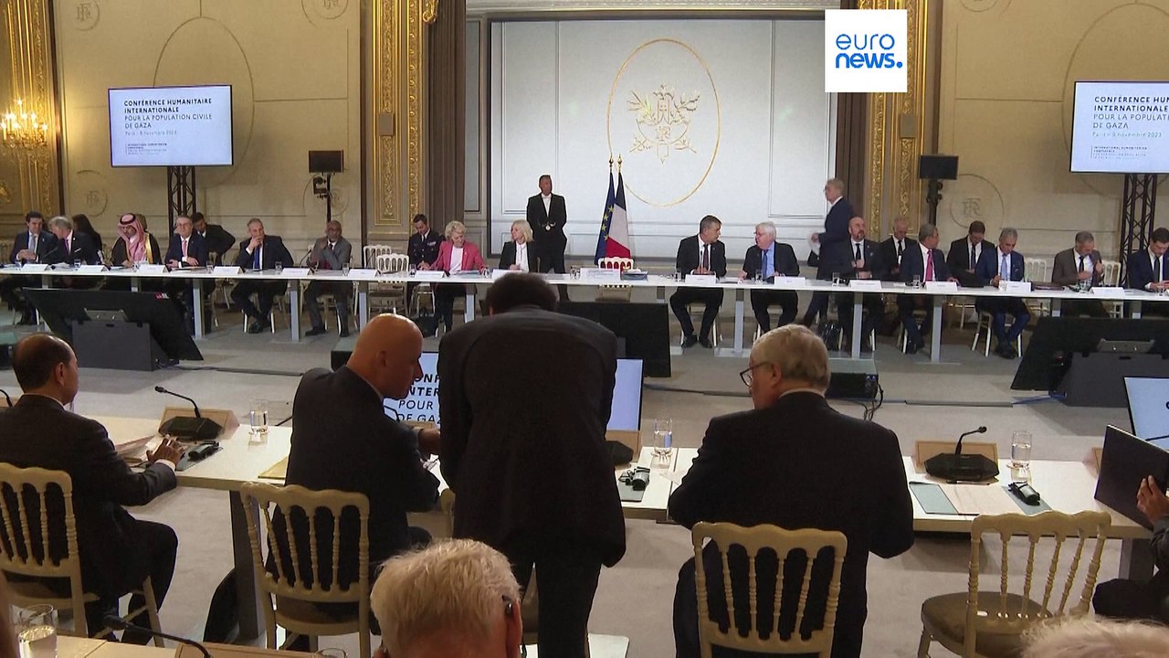 Conférence humanitaire pour Gaza à Paris : appel au cessez-le-feu, sans grand espoir d'avancées