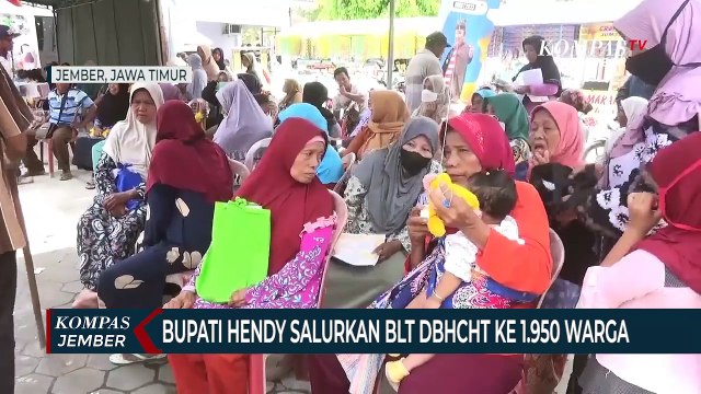 Bupati Jember Salurkan Bantuan Langsung Tunai ke 1.950 Warga Umbulsari