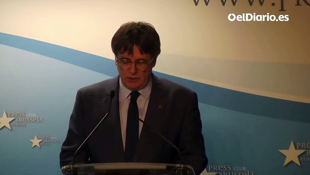 Puigdemont, tras el pacto con el PSOE: Entramos en una etapa inédita