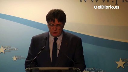 Puigdemont, tras el pacto con el PSOE: "Entramos en una etapa inédita"