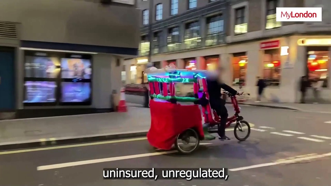 Westminster pedicabs
