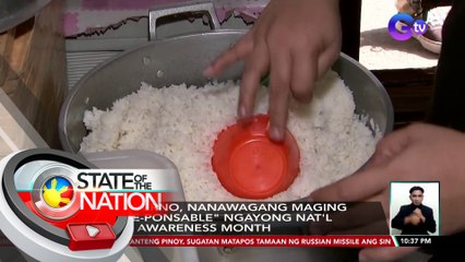 Gobyerno, nanawagang maging "Rice-ponsable" ngayong Nat'l Rice Awareness Month | SONA