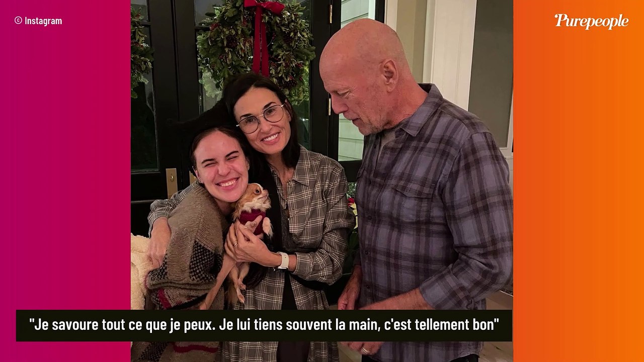 "C'est le début du deuil" : Bruce Willis atteint d'aphasie, sa fille Tallulah a perdu tout espoir