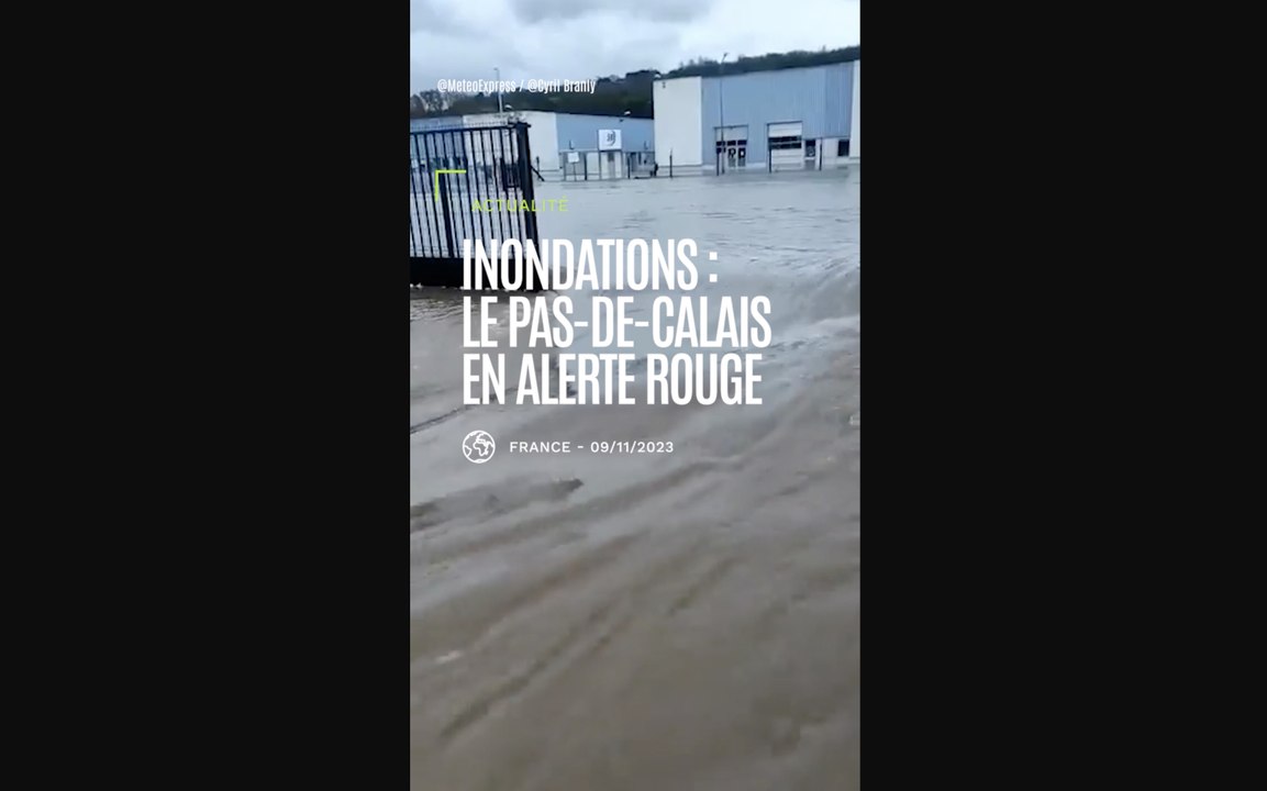 Inondations : le Pas-de-Calais en alerte rouge