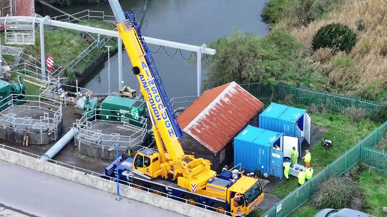 Environment Agency Pumps build flood resilience in Bognor Regis