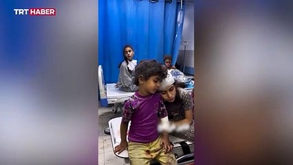 Küçük kız kardeşler de İsrail saldırılarının hedefi oldu