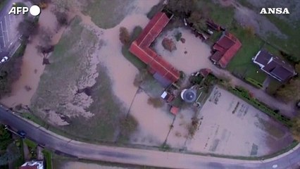 Francia, allerta rossa nel dipartimento del Pas-de-Calais: esonda fiume Aa