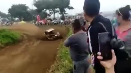 Vicente Erraez's Fatal Crash @ Santo Domingo 2021