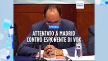 Attentato in pieno centro a Madrid contro esponente di Vox, parito di estrema destra